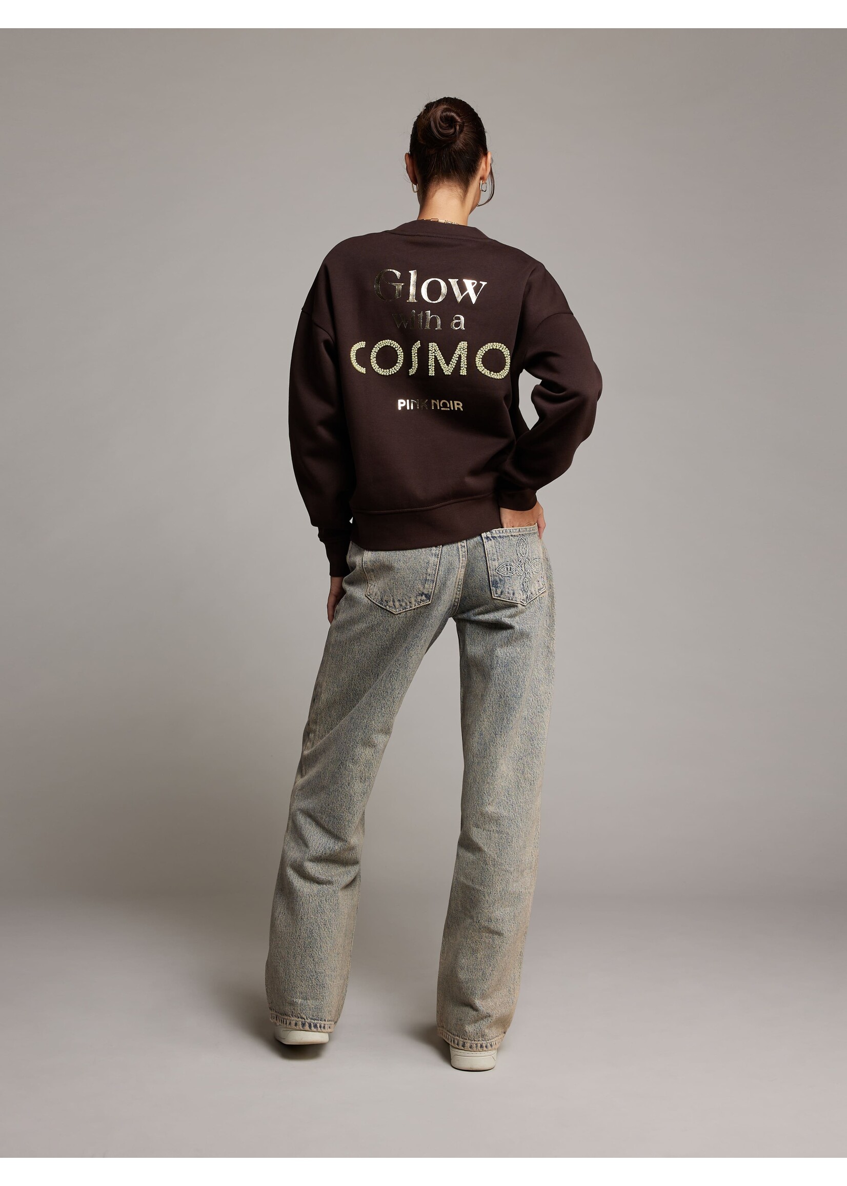 PINK NOIR SWEATER COSMO