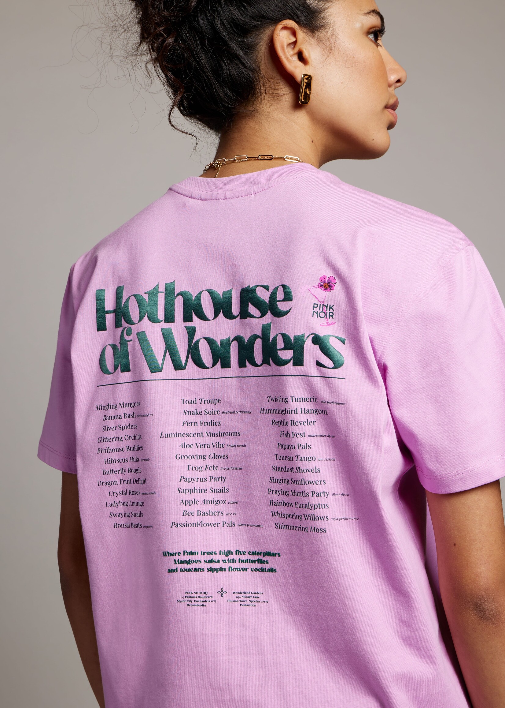 PINK NOIR T'SHIRT EDEN PN22243012