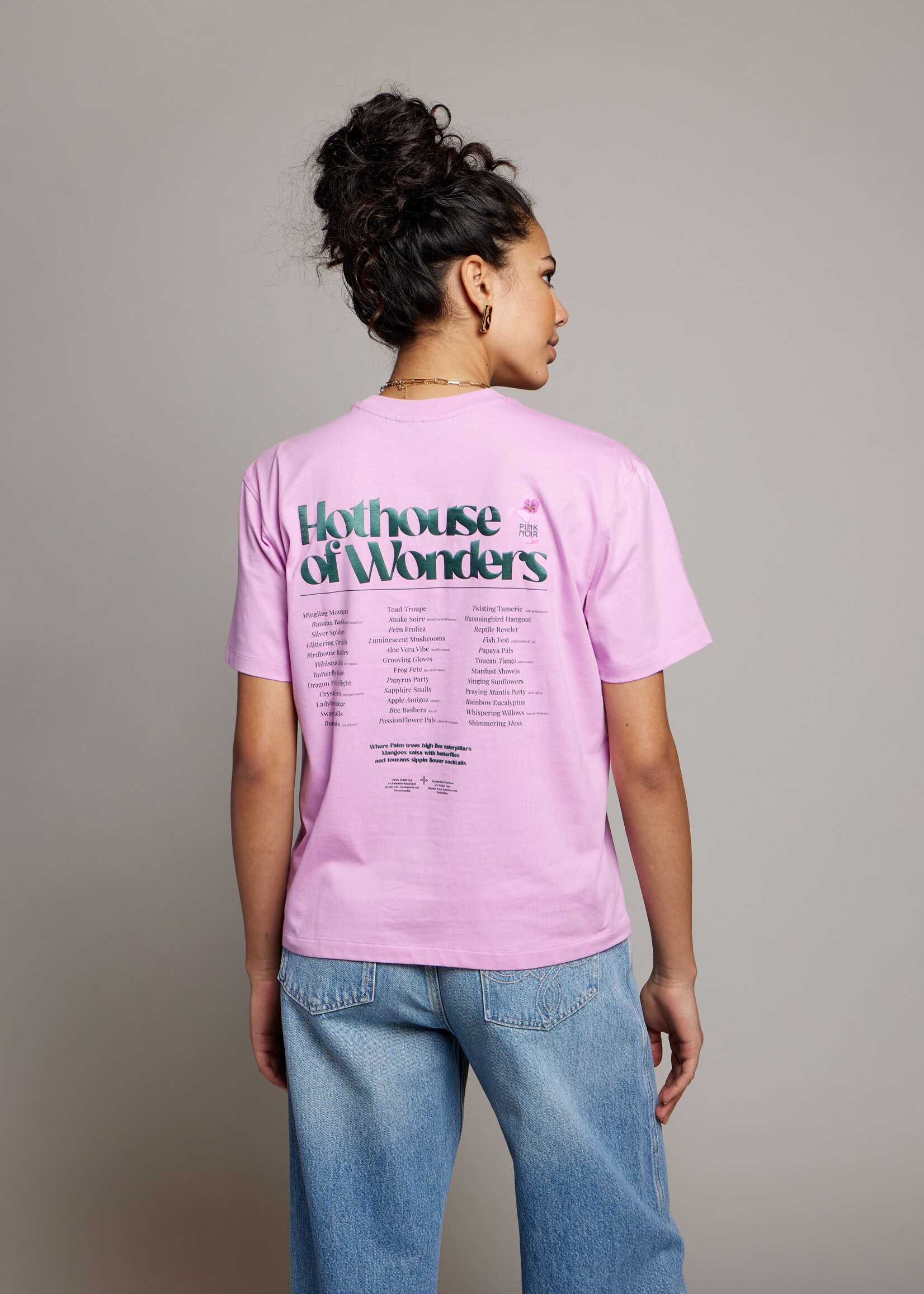 PINK NOIR T'SHIRT EDEN PN22243012