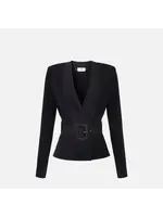 Elisabetta Franchi BLAZER MK48S57E2 ZWART