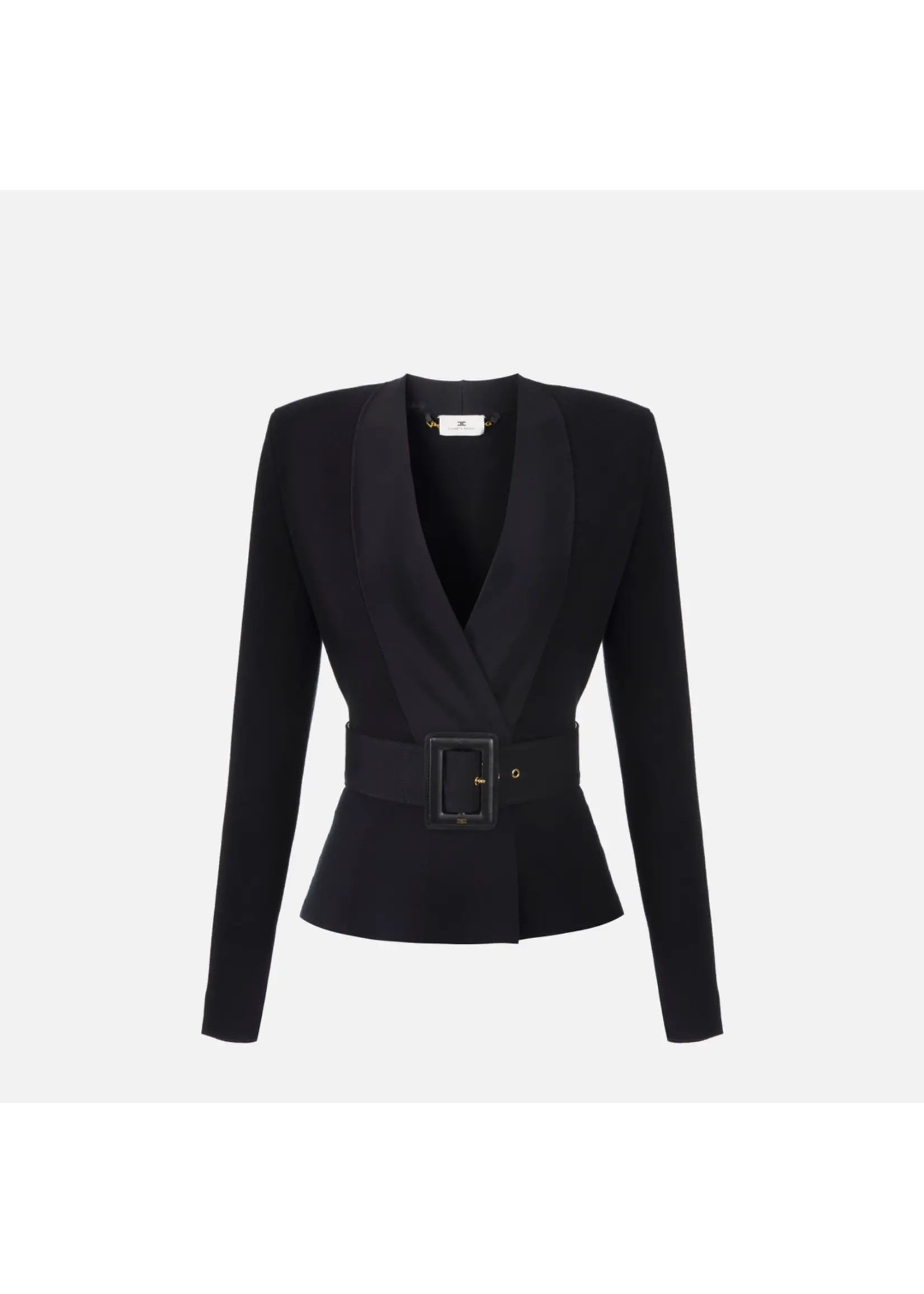 Elisabetta Franchi BLAZER MK48S57E2 ZWART