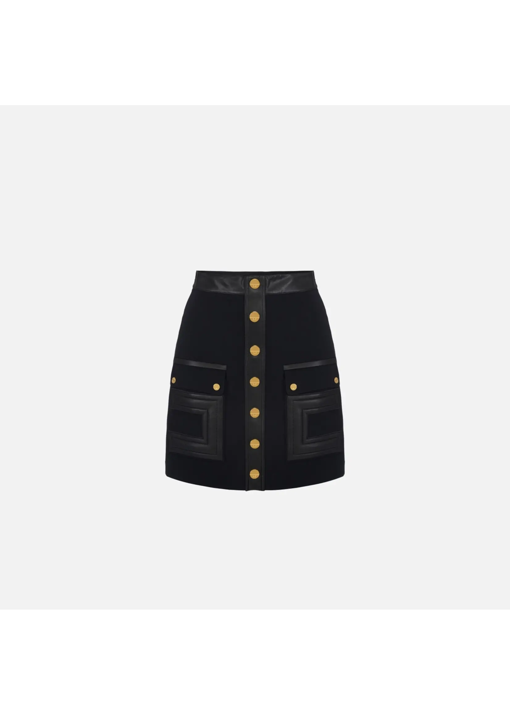 Elisabetta Franchi ROK GO12057E2 ZWART