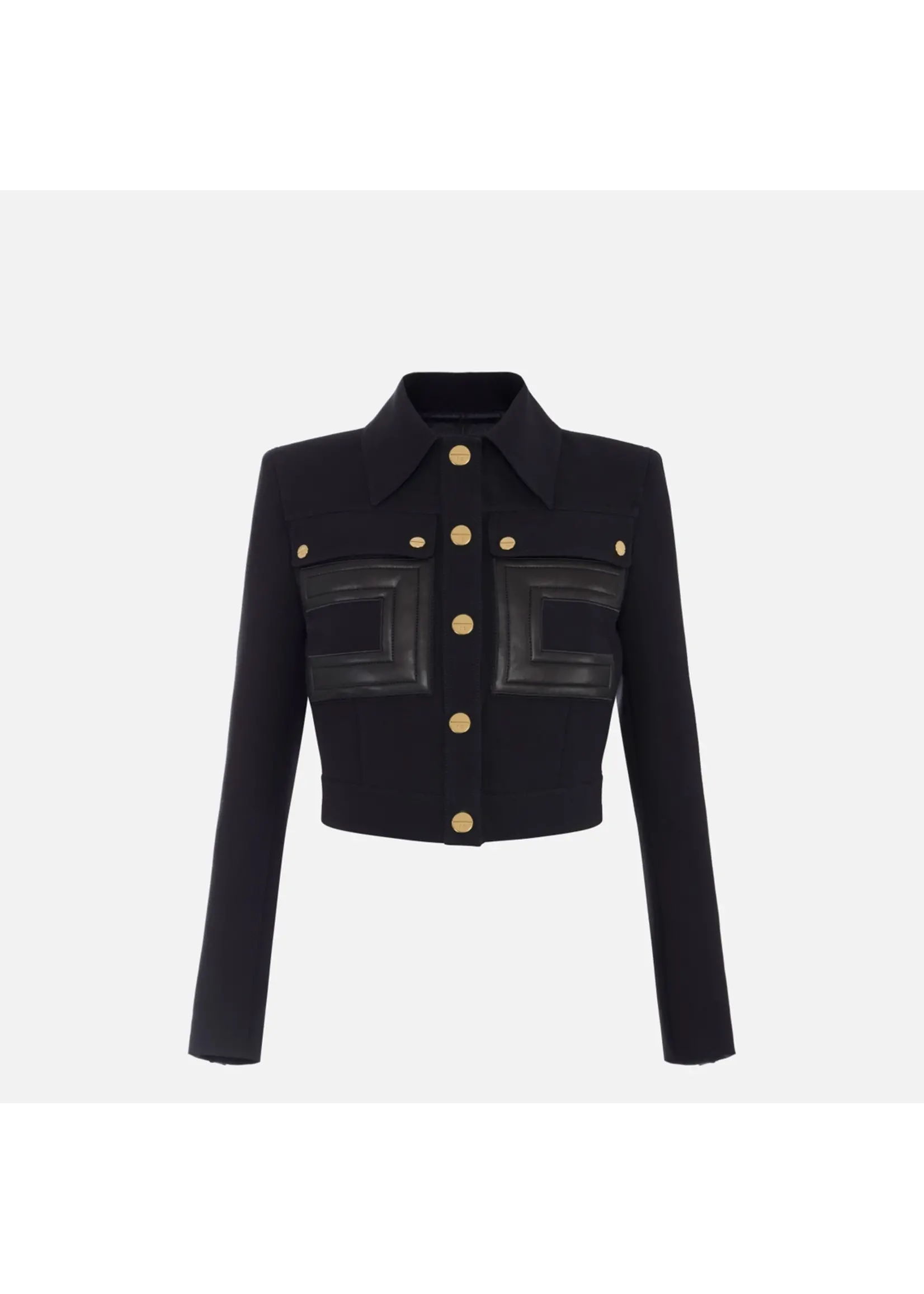 Elisabetta Franchi BLAZER GI15957E2 ZWART