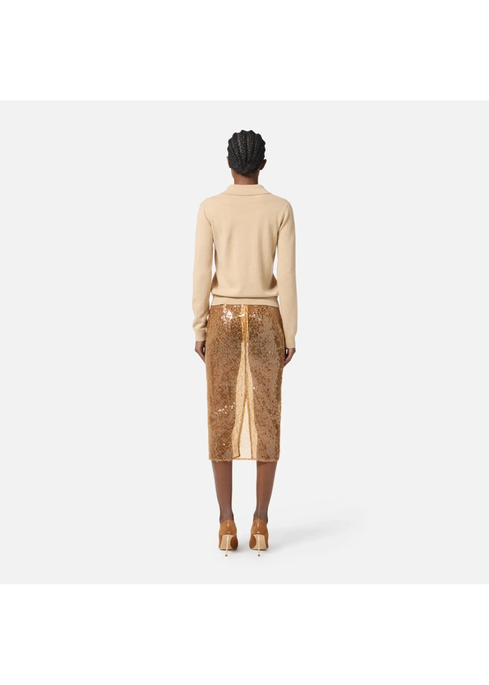 Elisabetta Franchi TRUI POLO KRAAG  MK31S57E2
