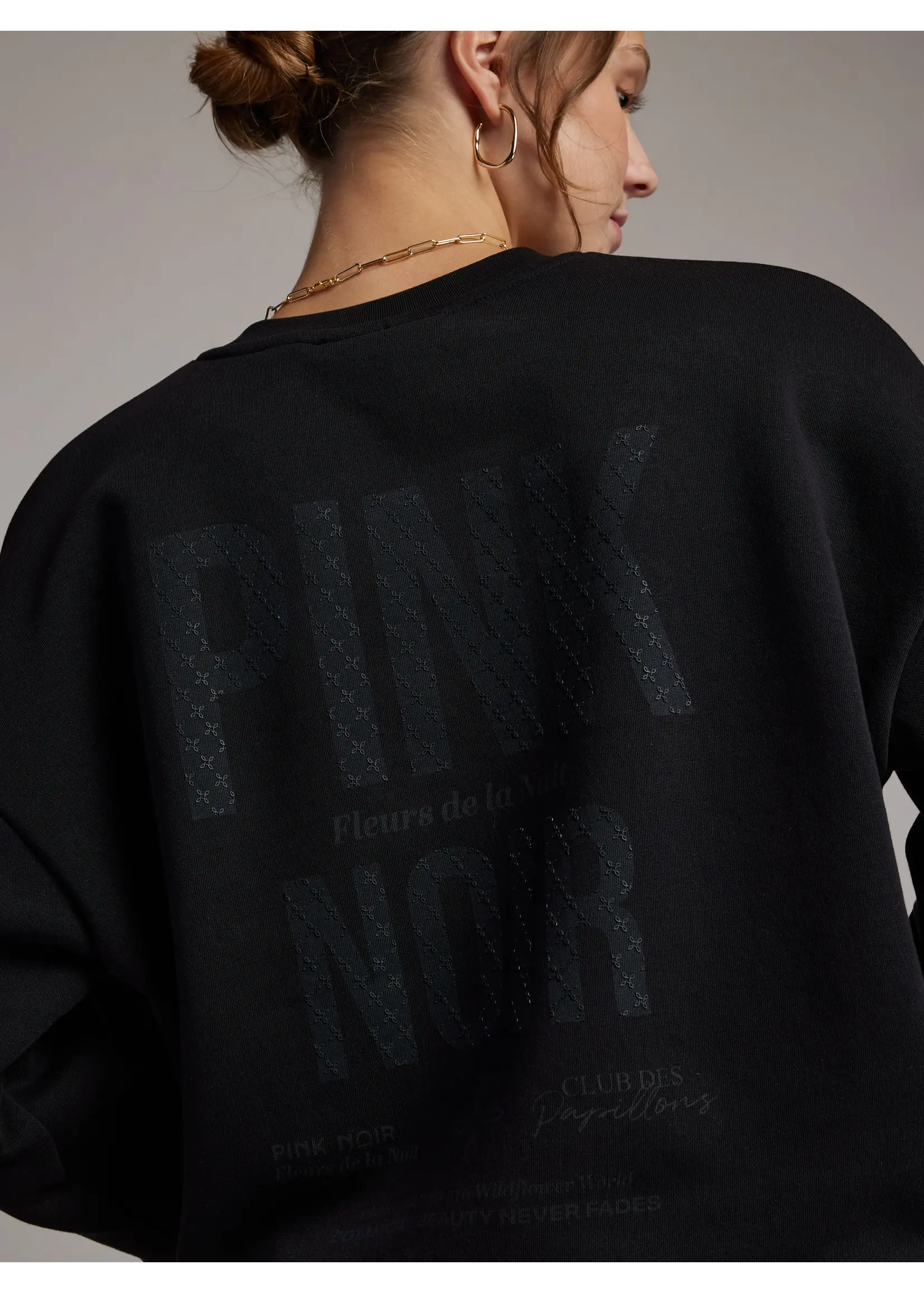 PINK NOIR SWEATER BODILE