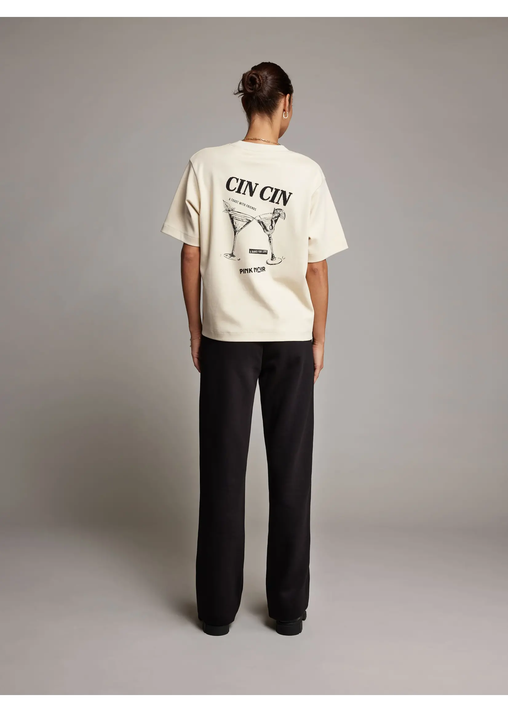 PINK NOIR T'SHIRT CINNY