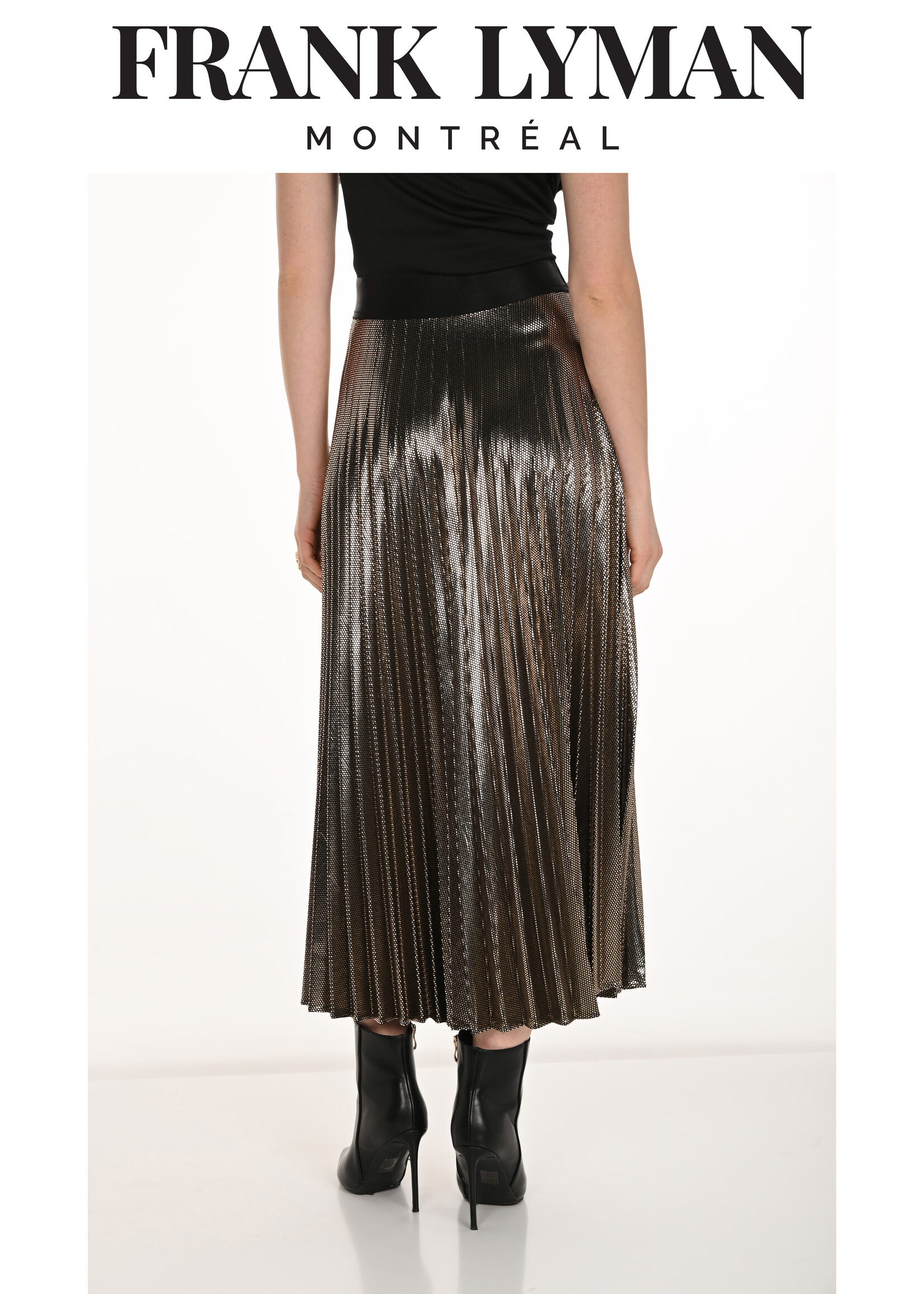 FRANK LYMAN ROK ZWART GOUD 254271 1002