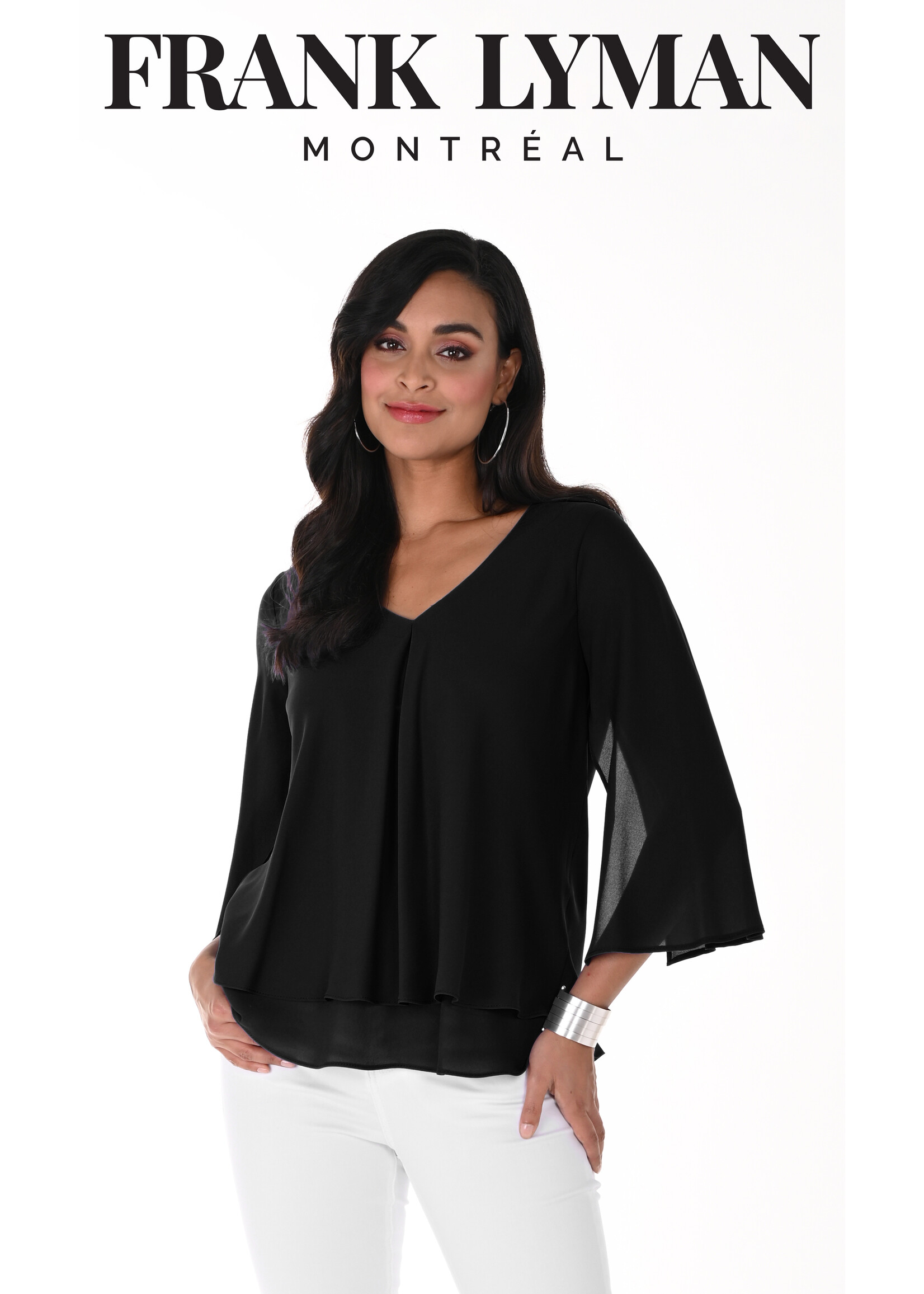 FRANK LYMAN BLOUSE 176335 100