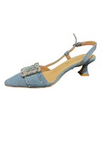 Babouche SLINGBACK SALLY -33 LICHT BLAUW