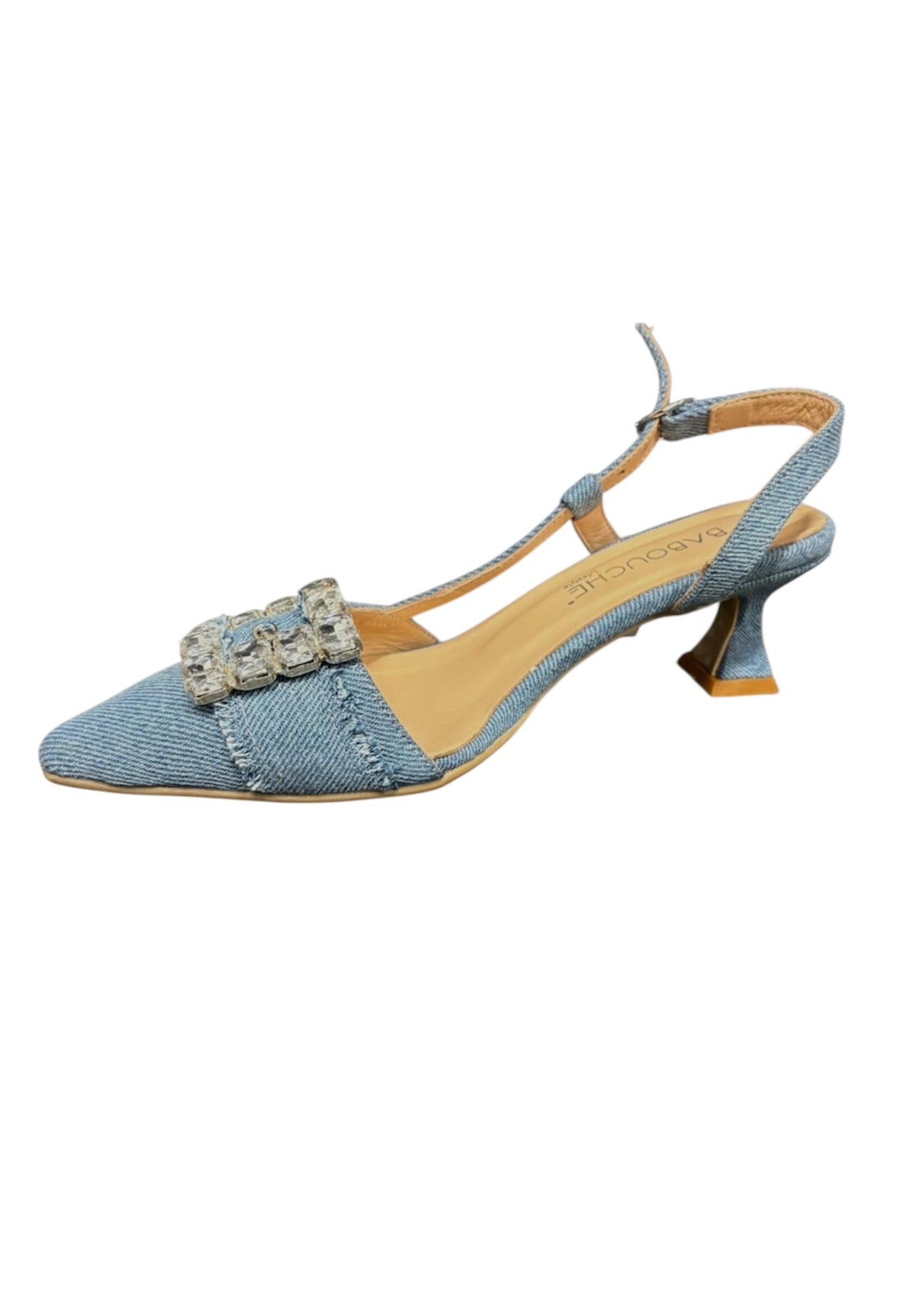 Babouche SLINGBACK SALLY -33 LICHT BLAUW