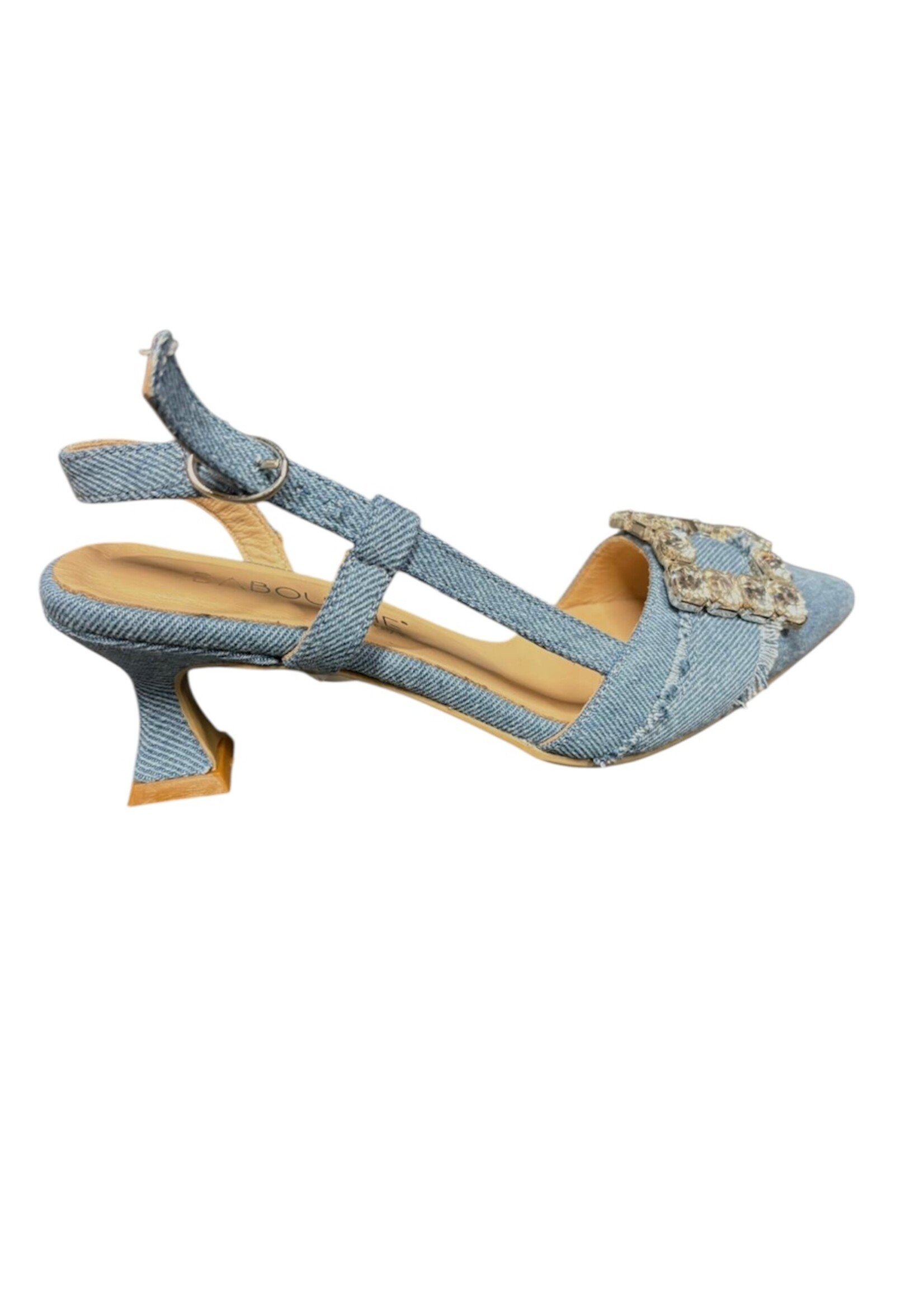 Babouche SLINGBACK SALLY -33 LICHT BLAUW