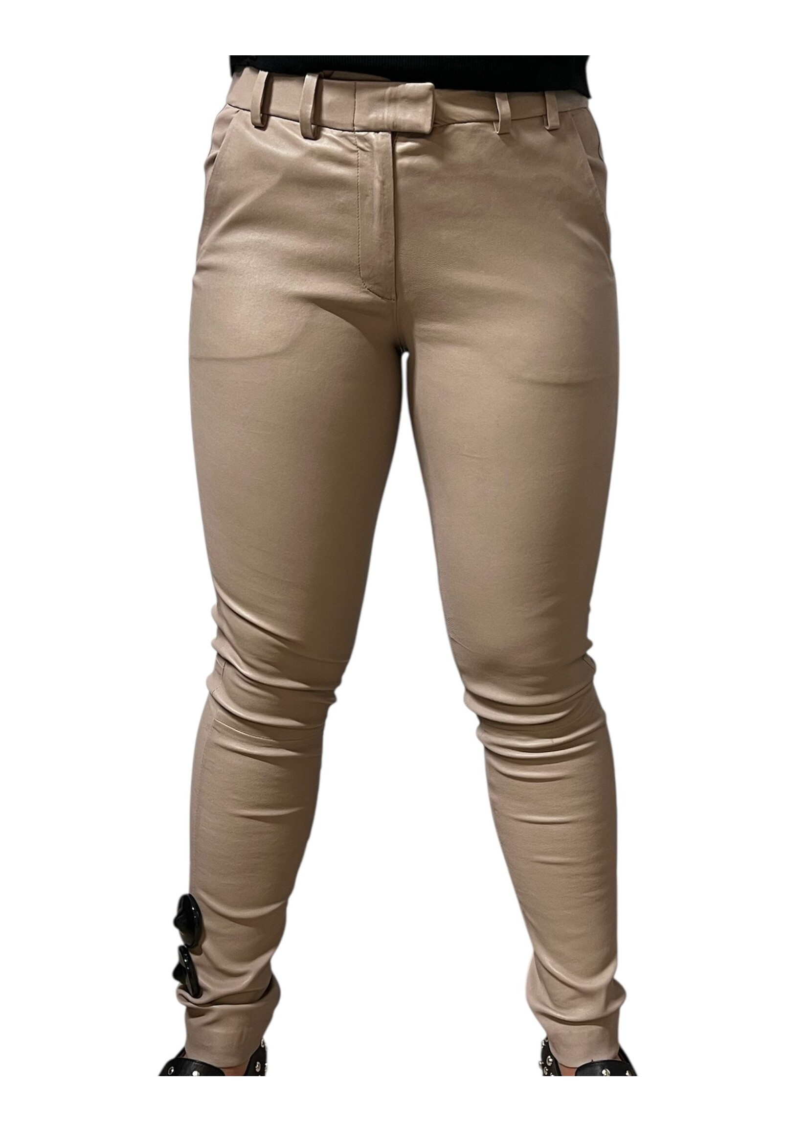 Gustav LEREN BROEKEN 58010 6873 ZWART