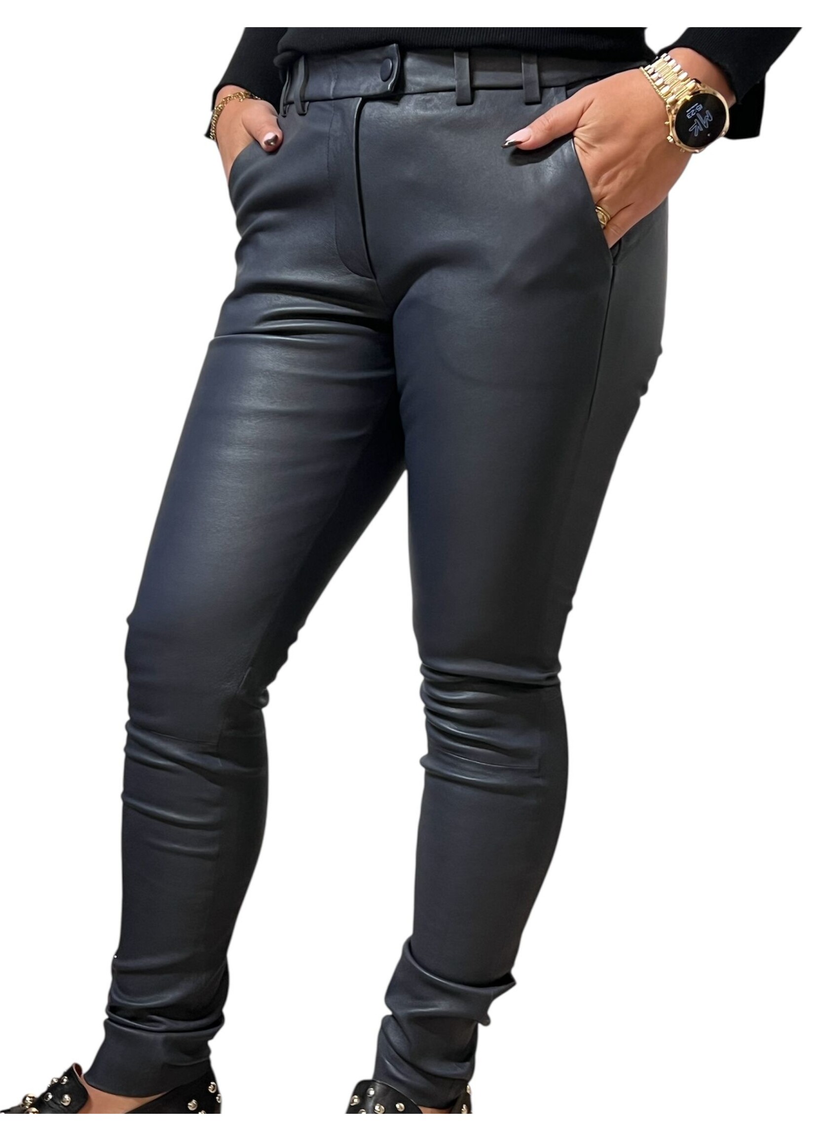 Gustav PANTALON 54001 GENNY STRETCH LEER