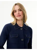 Leo &Ugo BLAZER /VEST AW187-BLAUW .TO