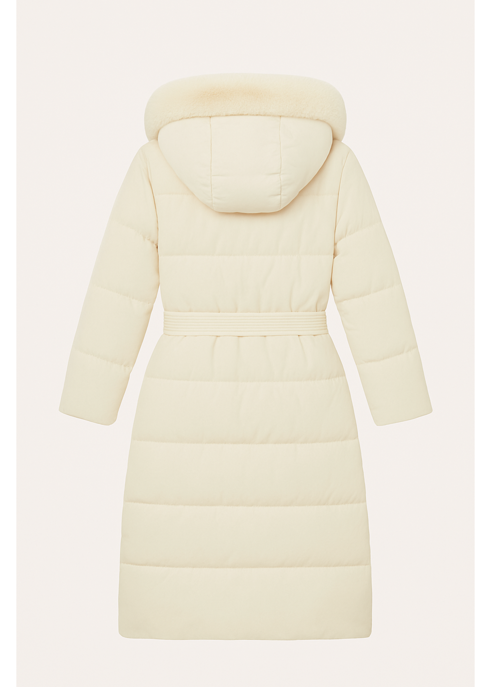 GIOVANNI JAS LANG ROXY MET BONT KRAAG