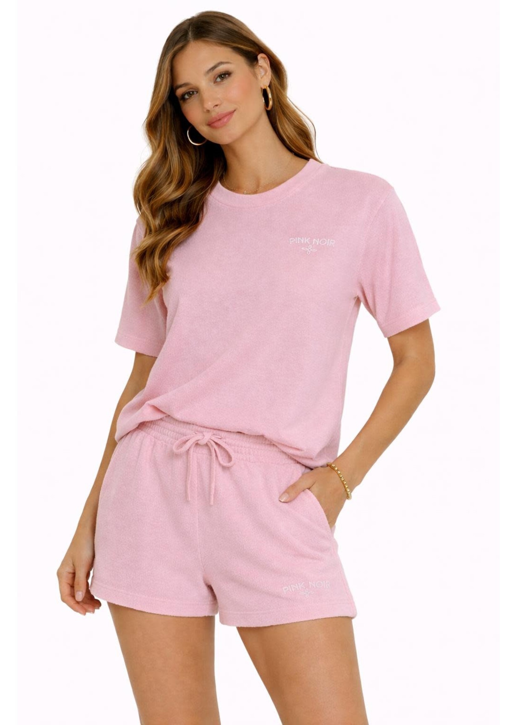 PINK NOIR SHORT LACY