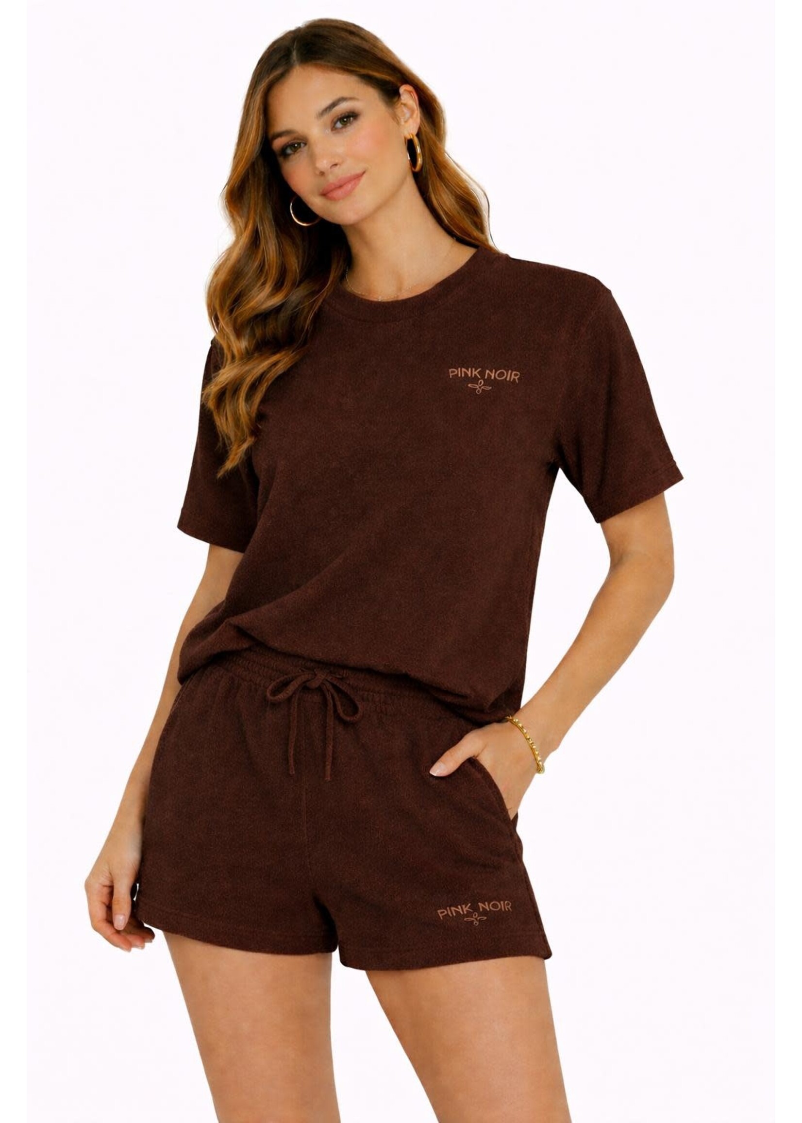 PINK NOIR SHORT LACY