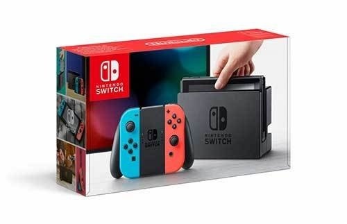 Nintendo Switch Neon Blue & Red