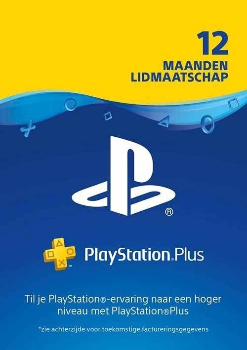 PlayStation Network - PlayStation Plus kaart