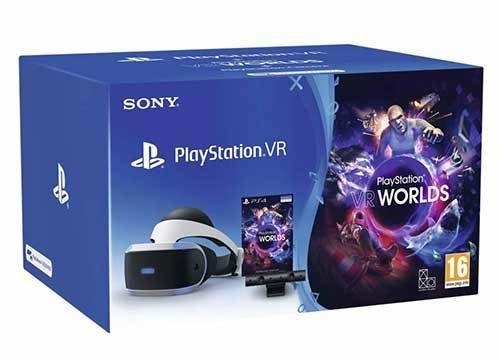 PlayStation VR V2 + Camera New + VR Worlds