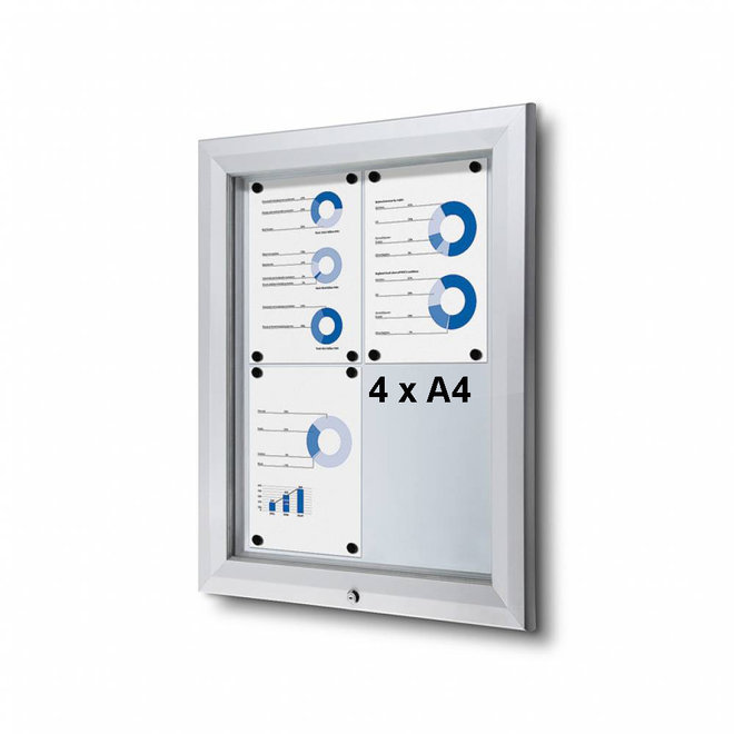 Informatiekast Delta voor buiten onverlicht