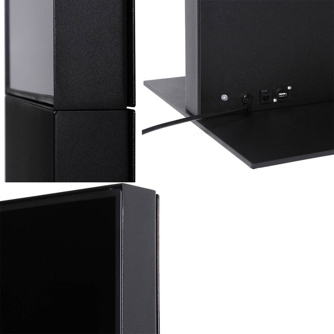 Digitaal Reclamebord binnen 43" | Zwart of Wit | touch screen optioneel