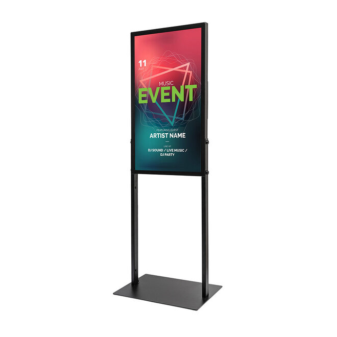 Digitale totem plug en play met 43inch Samsung Beeldscherm