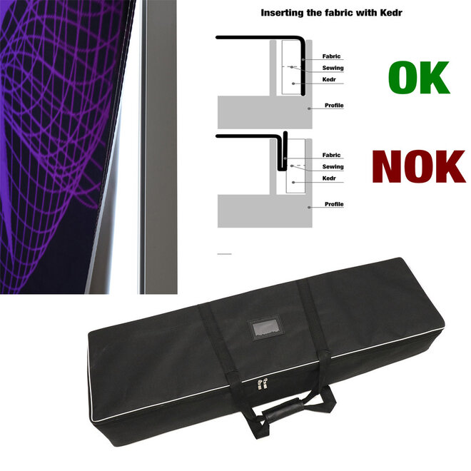 Lightbox Toonbank  LED verlicht