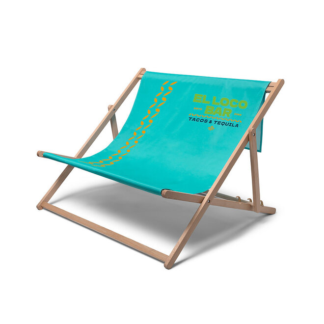 Duo Strandstoel Relax | met print logo