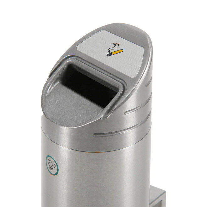 Asbakzuil Wandmodel | Aluminium Staal