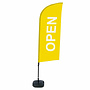 Beachflag Horeca Open | Complete set, diverse kleuren mogelijk