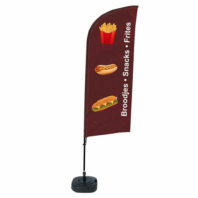 Foodtruck Vlag | Complete set gebruiksklaar | diverse soorten