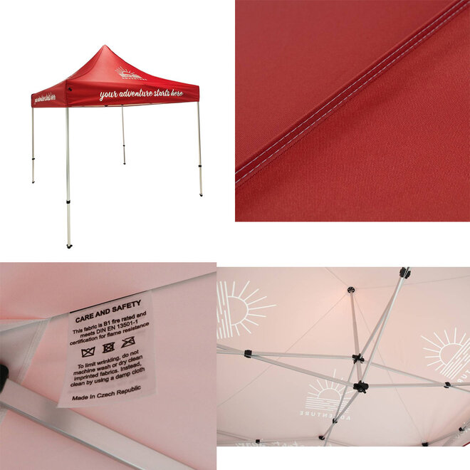 Partytent met bedrukking 3x3M
