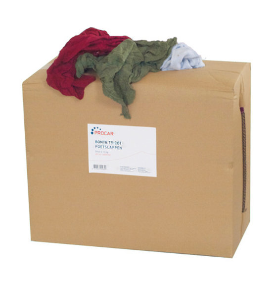 Procar Procar Bonte Tricot Poetslappen 10kg