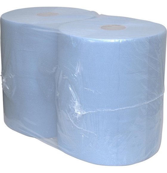 Industriepapier blauw 3-laags 400mx37cm