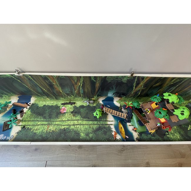 Jungle van Borneo - leer-tafel