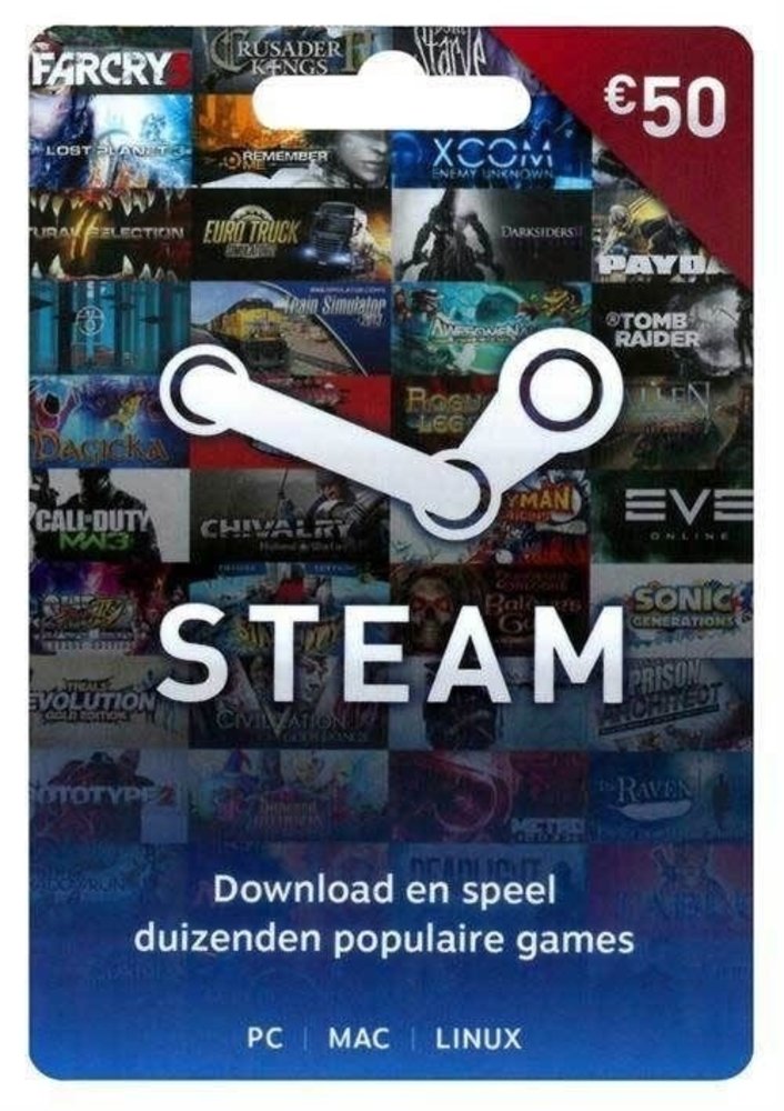 Steam Wallet 50 EUR