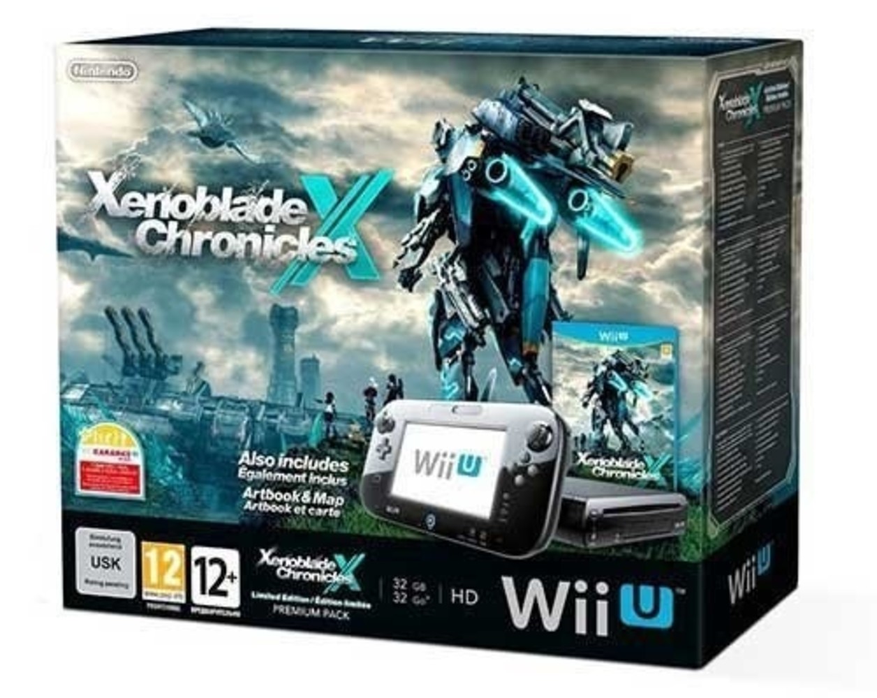 Wii U Premium Pack Black + Xenoblade Chronicles X Wii U Premium Pack Black + Xenoblade Chronicles X