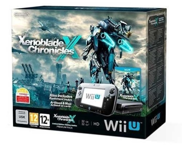 Wii U Premium Pack Black + Xenoblade Chronicles X Wii U Premium Pack Black + Xenoblade Chronicles X