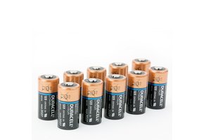 Batterijset Duracell CR123 tbv ZOLL AED Plus; 1 set