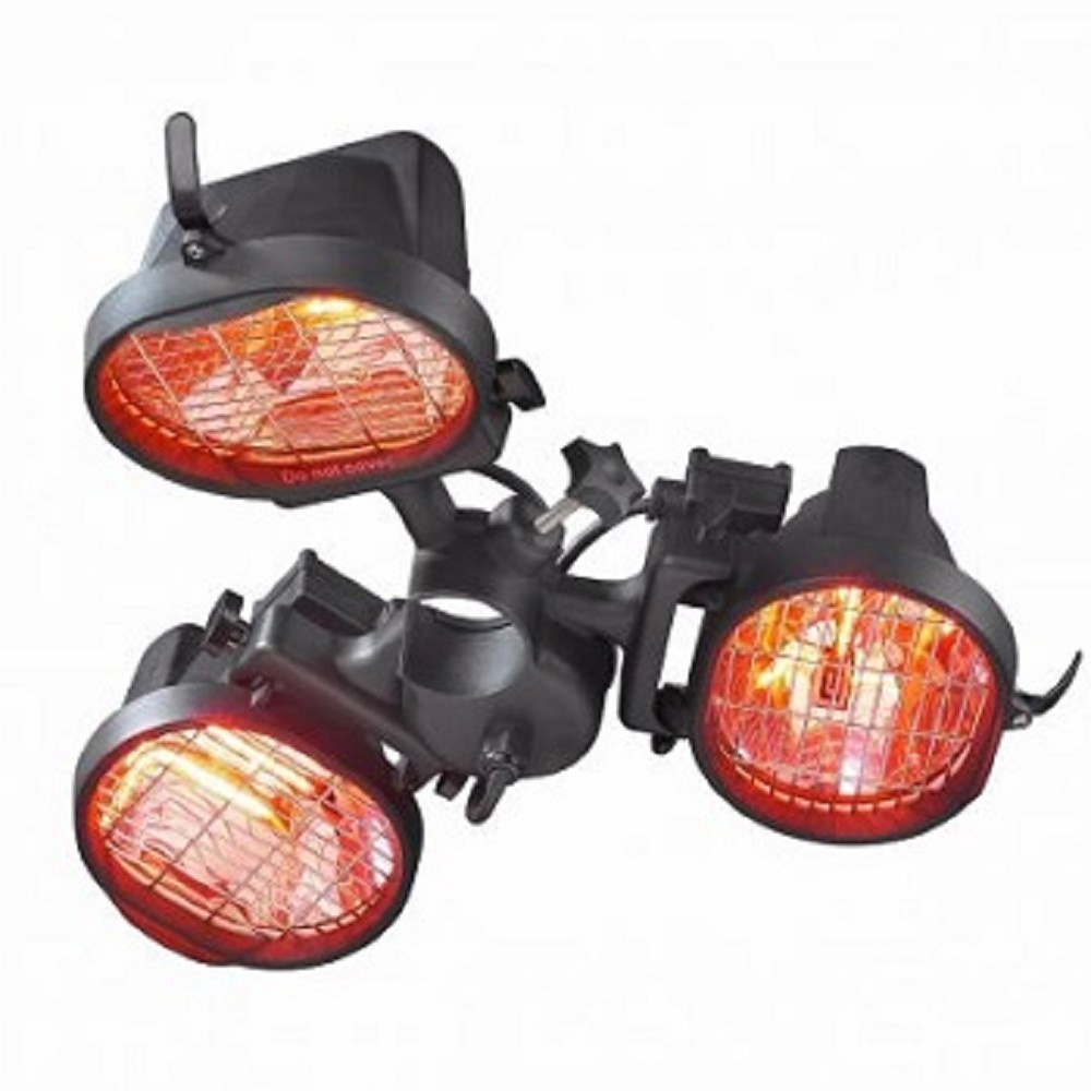 Verwarming/Verlichting armatuur 3 lampen