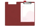 Klembord SPLS A4/ folio foldover Rood