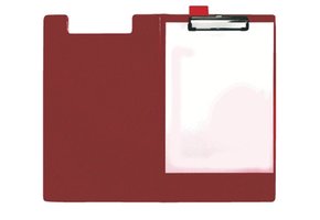 Klembord SPLS A4/ folio foldover Rood