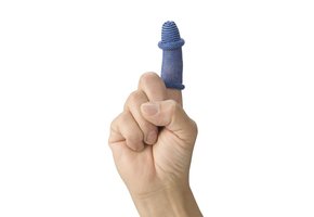 Vinger Bob blauw; x5