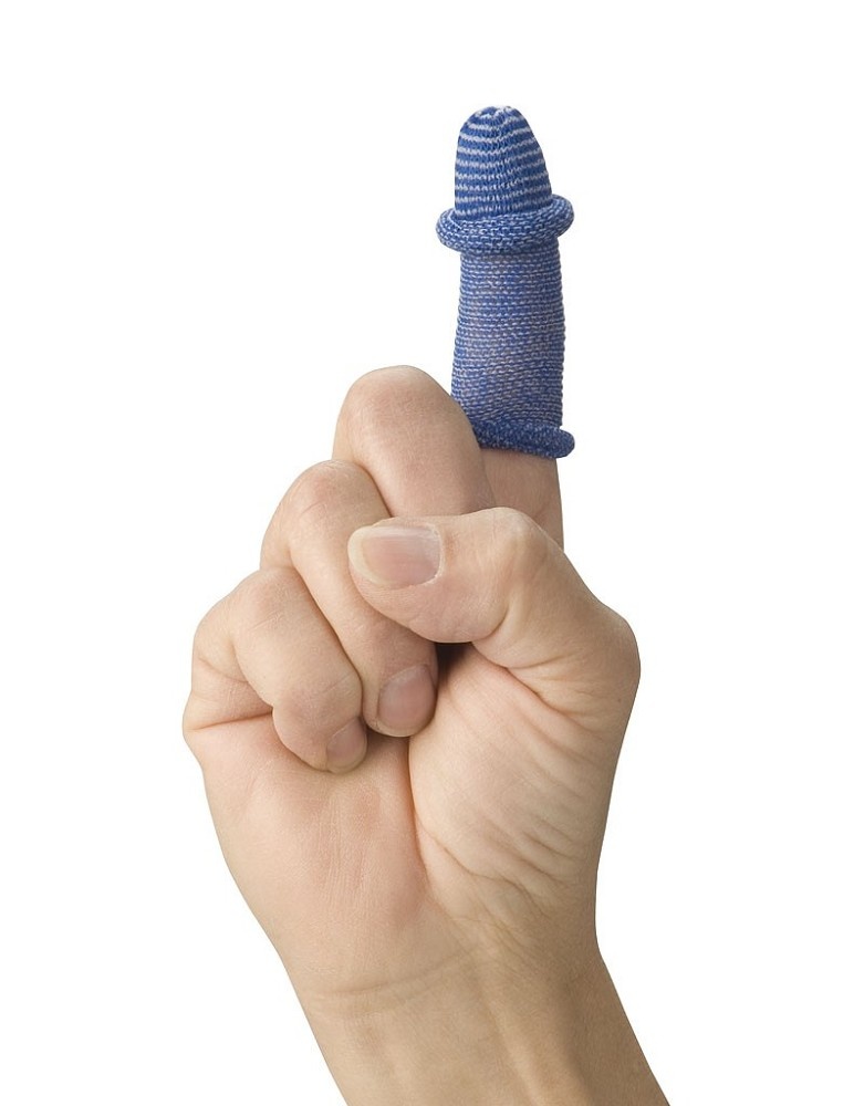 Fingerbobs blauw; x5