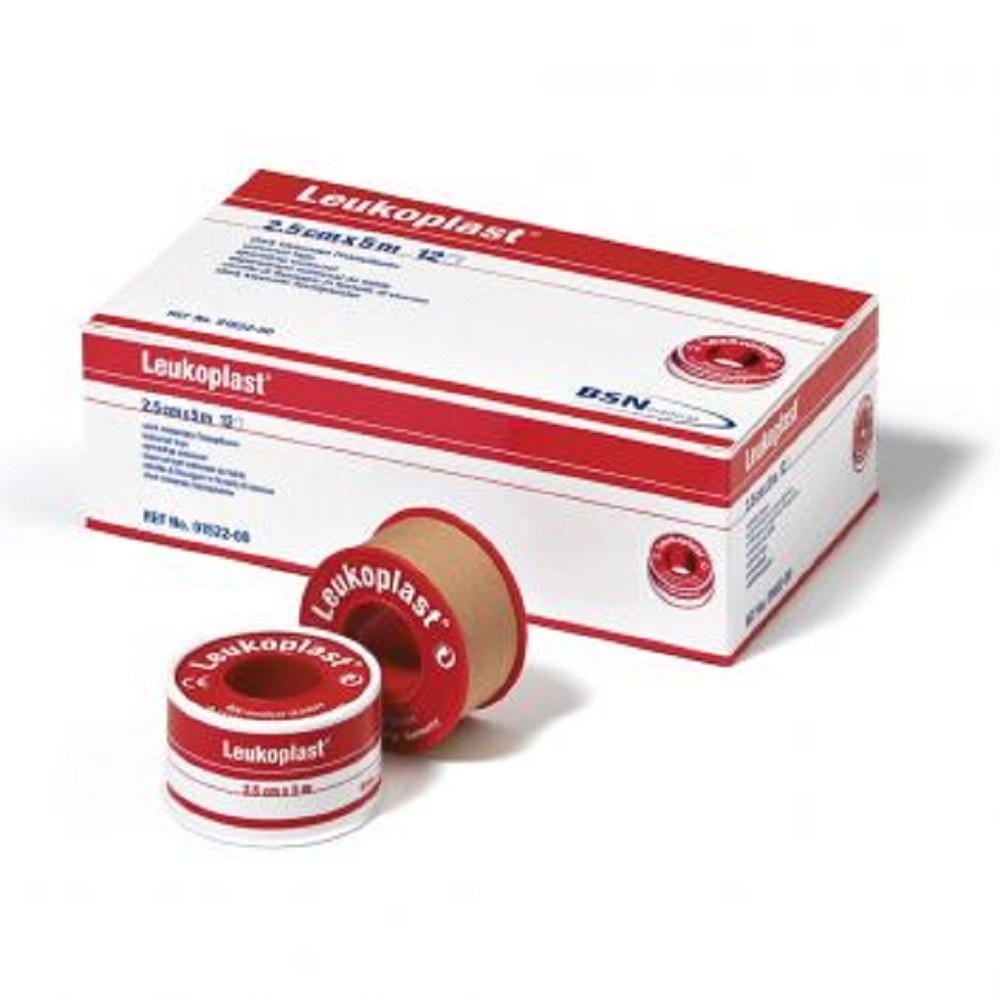 Leukoplast 5 m x 2,50 cm; 1 rol