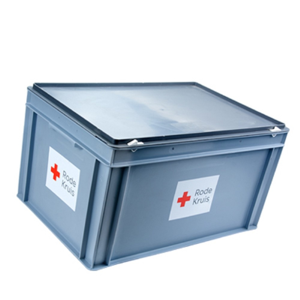 Lege Kist met deksel  600x400x335 x1