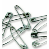 Heka veiligheidsspeld 3,5 cm RVS (100 stuks)