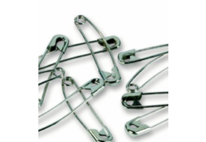 Heka veiligheidsspeld 3,5 cm RVS (100 stuks)