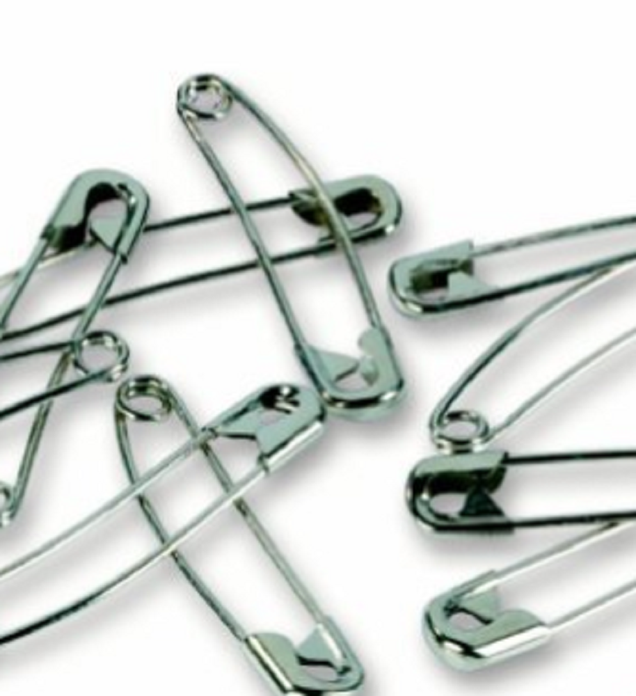 Heka veiligheidsspeld 3,5 cm RVS (100 stuks)